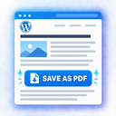 PostPDFButton – Add PDF Button to posts and pages