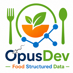OpusDev Food Structured Data