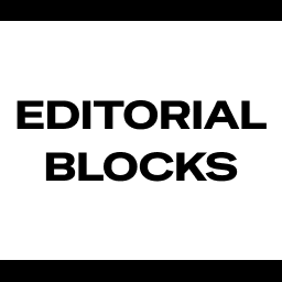 Editorial Blocks
