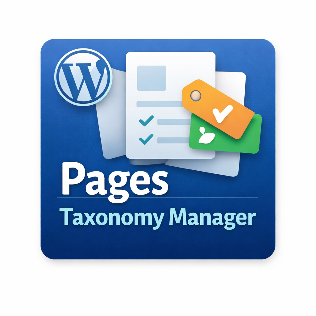 TechWithNavi Pages Taxonomy Manager