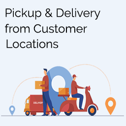 Pickup &amp; Delivery from Customer Locations for WooCommerce