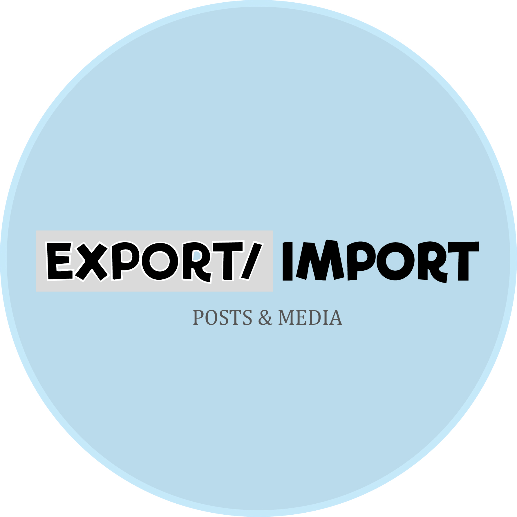 Post Export Import with Media