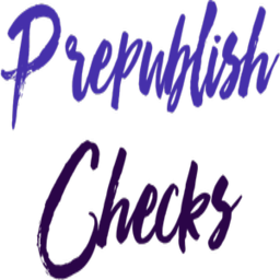 PrePublish Checks by Kgaurav