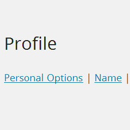 Profile Links