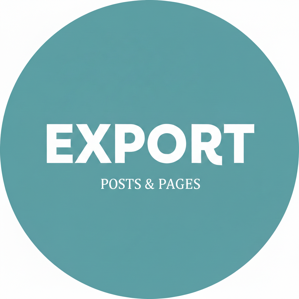QuickExport: Single &amp; Bulk Post/Page Exporter
