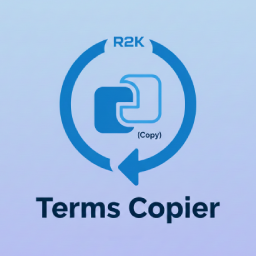 R2K Terms Copier