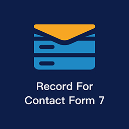 Record For Contact Form 7