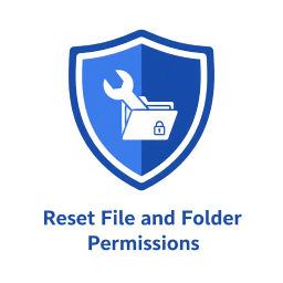 Reset file and folder permissions