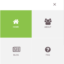 Responsive Bold Navigation