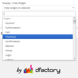 Restrict Widgets