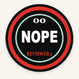 Reviewer 2 Academic Rejection Stamps &amp; Verdict Widgets