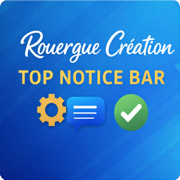Rouergue Creation Top Notice Bar