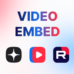 RUS Video Embeds for VK Video, Rutube and Dzen