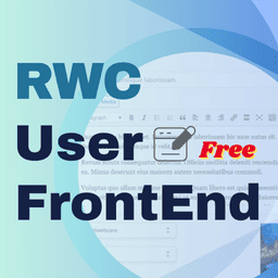 RWC User Frontend – Submit Post, User Profile &amp; Login at Frontend