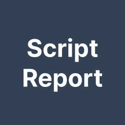Script Report