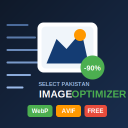 Select Pakistan Image Optimizer — WebP &amp; AVIF Converter
