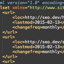Sewn In XML Sitemap