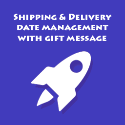 Shipping &amp; Delivery Date management with gift message
