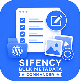 Sifency Bulk Metadata Commander