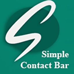 Simple Contact Bar