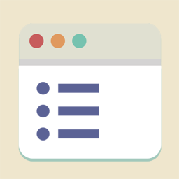 Simple Site Map Page