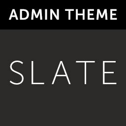 Slate Admin Theme