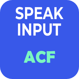 Speak Input – Voice Dictation for ACF