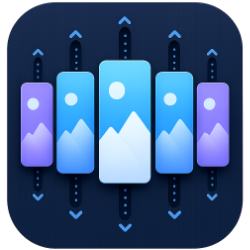 Stackfounder Vertical Card Slider