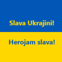 Support Ukraine – Floating Flag