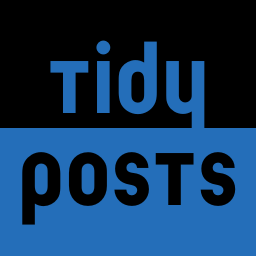 Tidy Posts