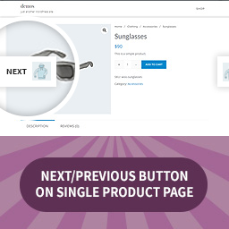 TP Next &amp; Previous Button on Single Product Page