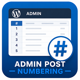 Usama Admin Post Numbering