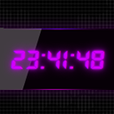 UVC digital clock