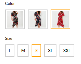 Variation image color switches for woocommerce