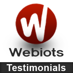 Webiots Testimonial Showcase