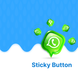 Whello Sticky Chat Button