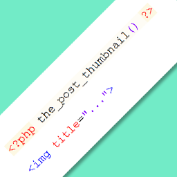 WP Add Titles to post thumbnails