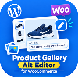 wpcustomca Product Gallery Alt Editor for WooCommerce