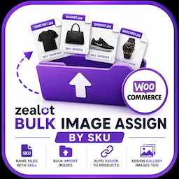 Zealot Bulk Image Assign by SKU for WooCommerce