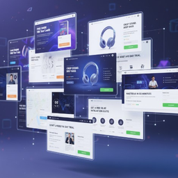 Zyflora landing page templates
