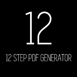 12 Step Meeting PDF