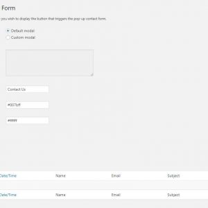 5280 Bootstrap Modal Contact Form