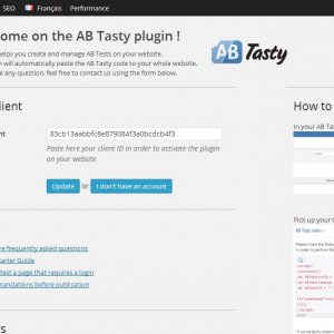 AB testing with AB Tasty