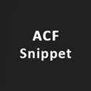 Advanced Custom Fields: Snippets