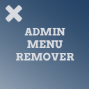 Admin menu remover