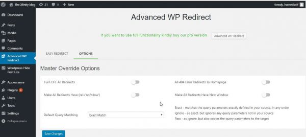 Advanced WP Redirect
