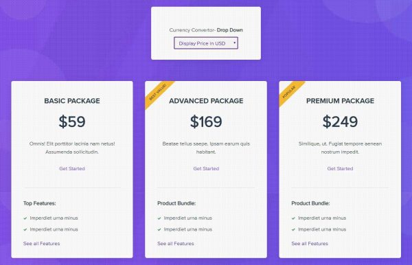 Currency Switcher for WordPress