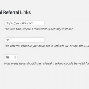 AffiliateWP â External Referral Links