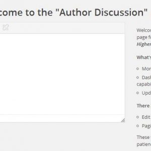 Author Discussion