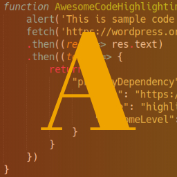 Awesome Code Highlighting